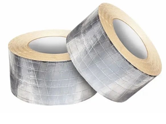 Glass fibre reinforced aluminium tape described by TPS Pack as IMO/MED certified for marine use. Available in 50 mm × 50 m, 75 mm × 50 m and 100 mm × 50 m formats. Confirm current pack quantities before ordering.