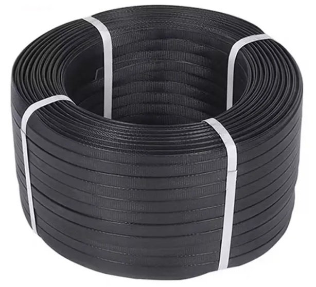 Polypropylene strapping for bundling and securing packages. Check the required width and strength.